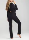 Jodi Slim Bootcut Shaping Legging - 360Sculpt™ Cotton(Black,XS)