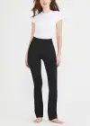 Jodi Slim Bootcut Shaping Legging - 360Sculpt™ Cotton(Black,XS)