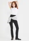 Jodi Slim Bootcut Shaping Legging - 360Sculpt™ Cotton(Black,XS)