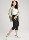 Talia Crop Capri Shaping Legging - 360Sculpt™ Cotton(Black,XS)