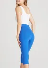 Talia Crop Capri Shaping Legging - 360Sculpt™ Cotton(True Sapphire,XS)