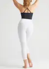Gloria 7/8 Shaping Legging - 360Sculpt™ Cotton(White,XS)