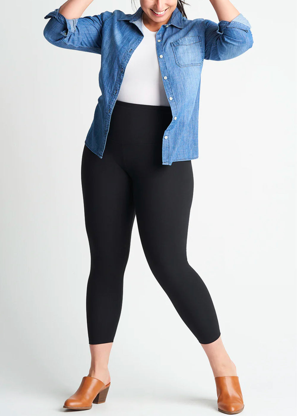 Gloria 7/8 Shaping Legging - 360Sculpt™ Cotton(Black,XS)