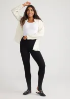Mason Stirrup Shaping Legging - 360Sculpt™ Cotton(Black,S)
