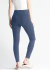 Denim Shaping Legging(Mid Wash,XS)
