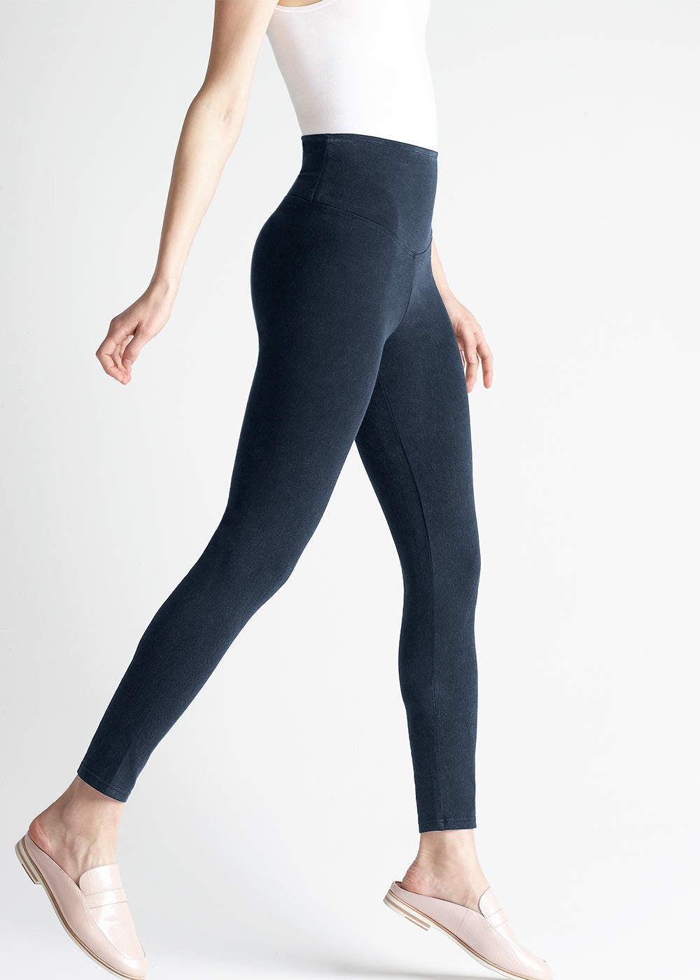 Denim Shaping Legging(True Indigo,XS)