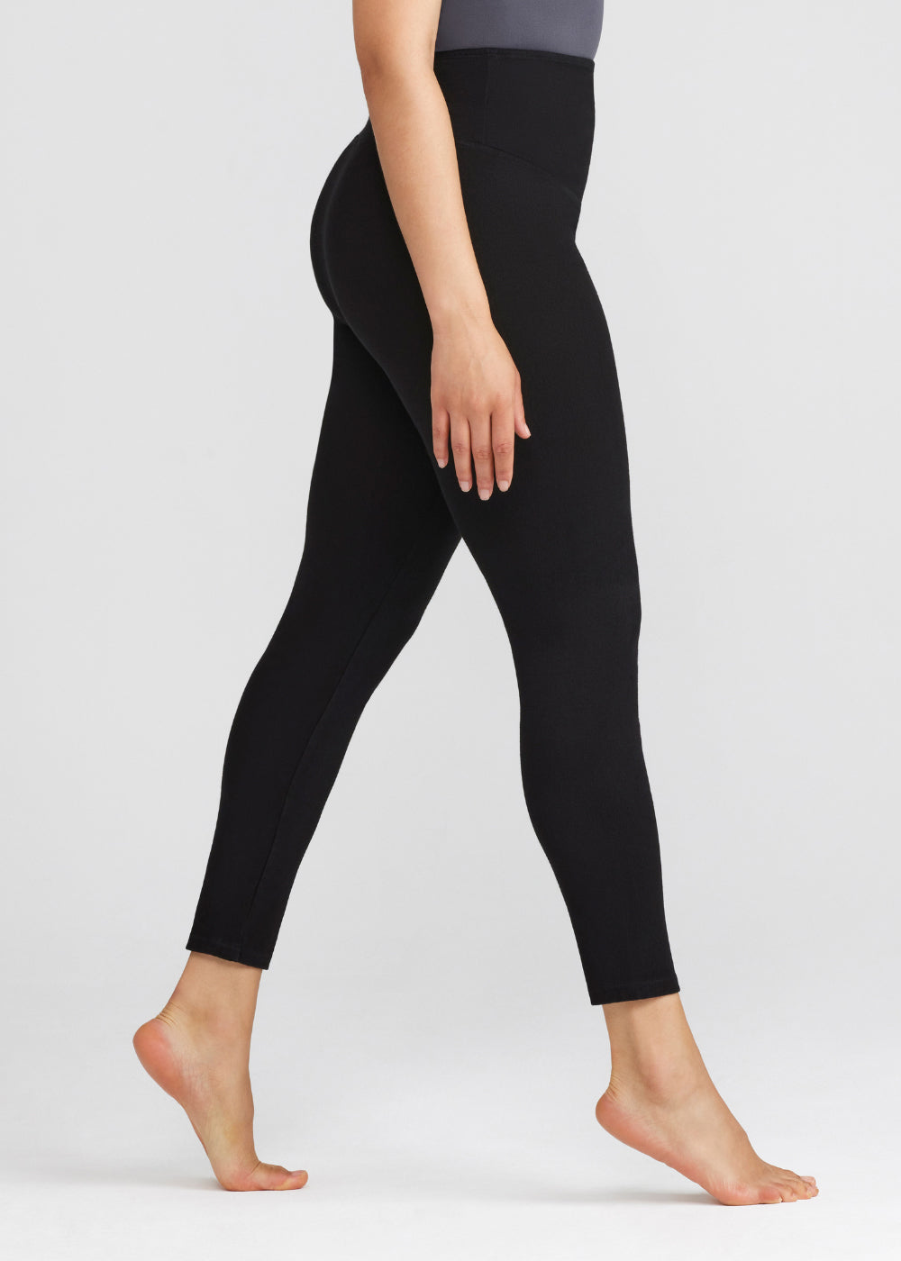 Denim Shaping Legging(Black,XS)