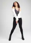 Denim Shaping Legging(Black,XS)