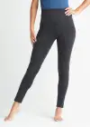 Denim Shaping Legging(Charcoal,XS)