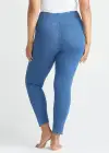 Denim Shaping Legging(Mid Wash,XS)