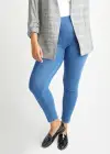 Denim Shaping Legging(Mid Wash,XS)