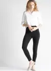 Denim Shaping Legging(Black,XS)