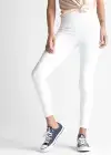 Denim Shaping Legging(White,XS)