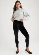 Velvet Shaping Legging(Black,XS)
