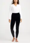 Velvet Shaping Legging(Black,XS)