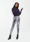 Velvet Shaping Legging(Black,XS)
