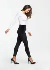 Velvet Shaping Legging(Black,XS)