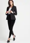 Velvet Shaping Legging(Black,XS)
