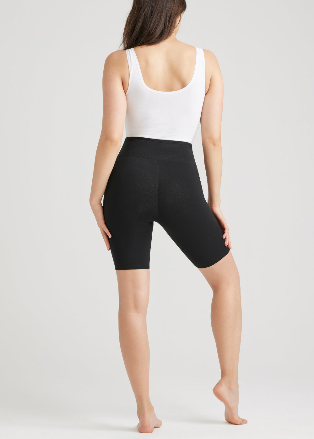 Mel Shaping Biker Short - 360Sculpt™ Cotton(Black,XS)