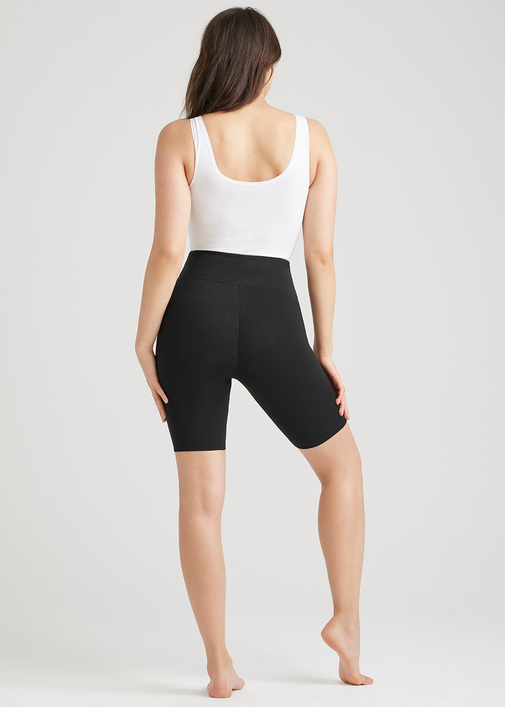 Mel Shaping Biker Short - 360Sculpt™ Cotton(Black,XS)