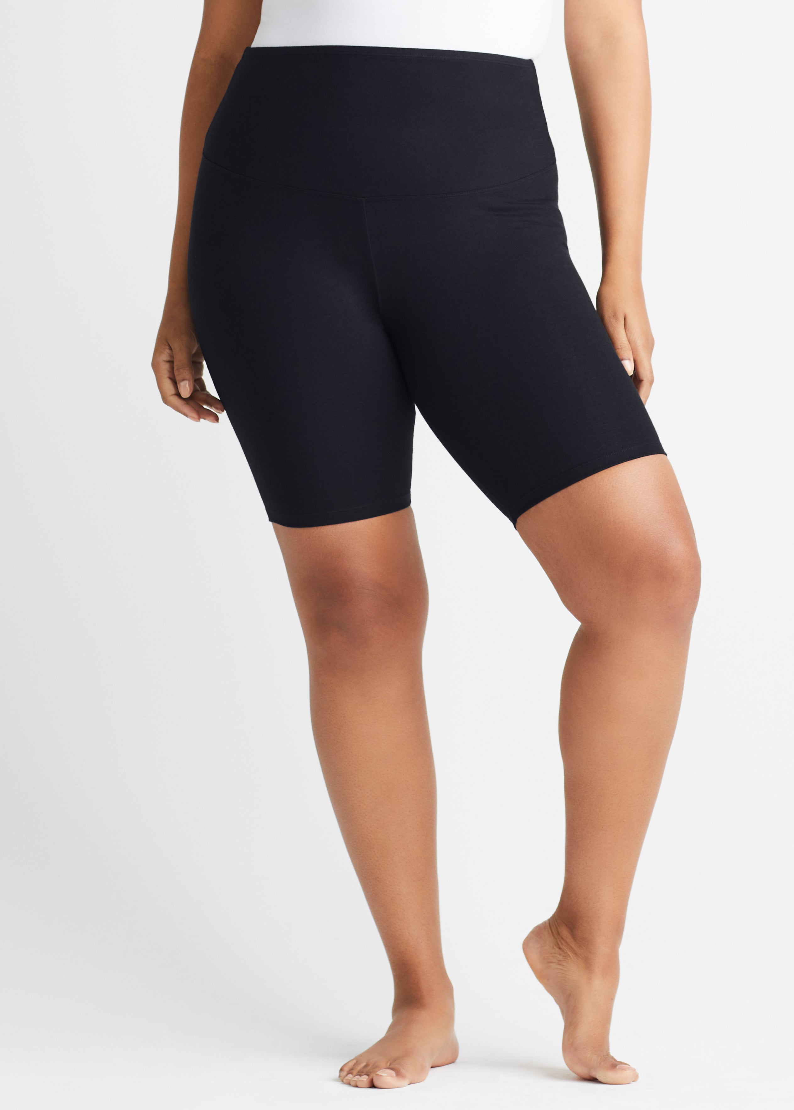 Mel Shaping Biker Short - 360Sculpt™ Cotton(Black,XS)