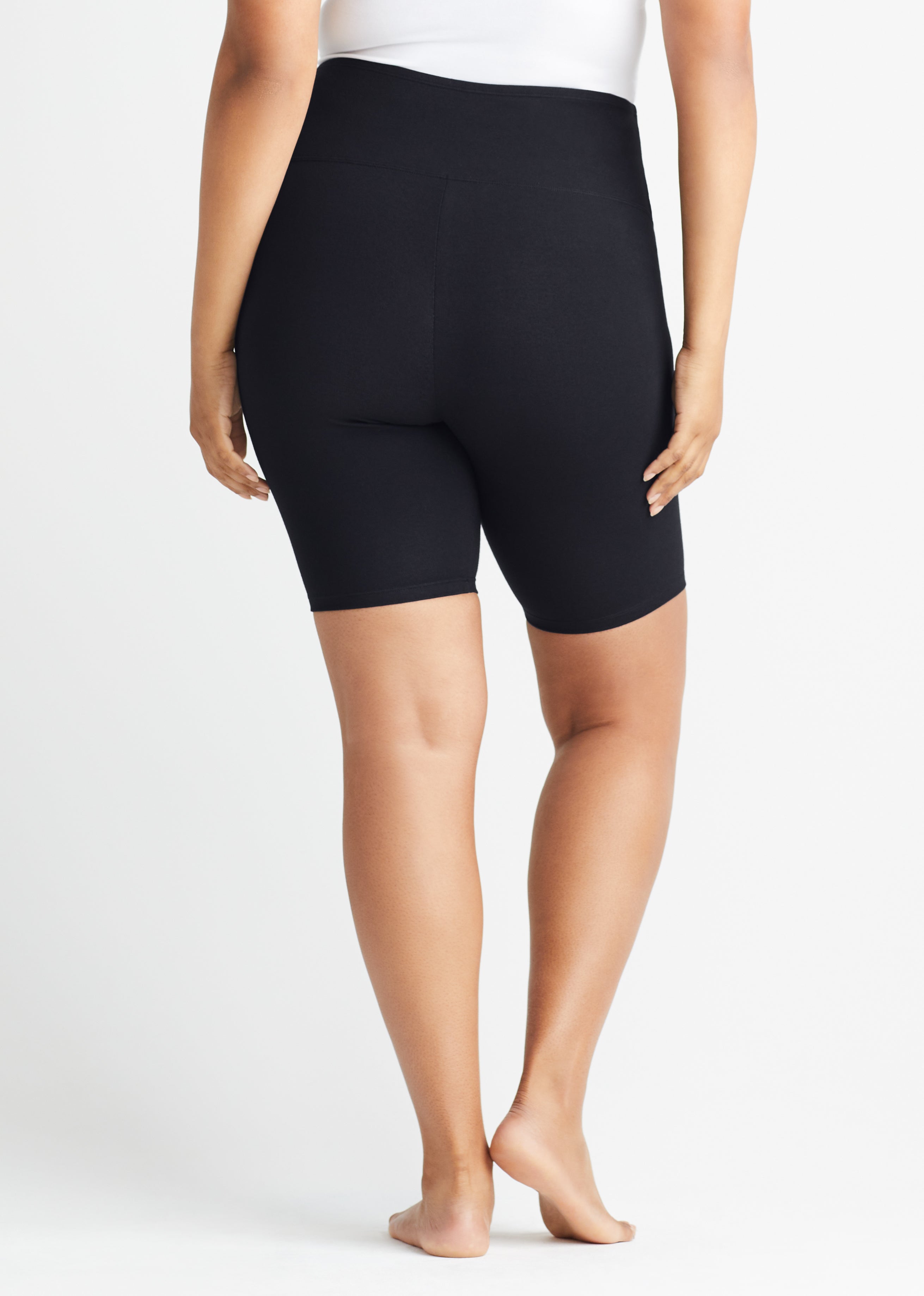 Mel Shaping Biker Short - 360Sculpt™ Cotton(Black,XS)