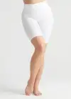 Mel Shaping Biker Short - 360Sculpt™ Cotton(White,XS)