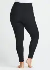 Rachel Shaping Legging w/ Pockets - 360Sculpt™ Cotton(Black,XS)