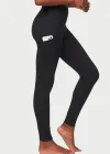 Rachel Shaping Legging w/ Pockets - 360Sculpt™ Cotton(Black,XS)