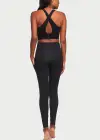 Rachel Shaping Legging w/ Pockets - 360Sculpt™ Cotton(Black,XS)