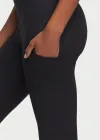 Rachel Shaping Legging w/ Pockets - 360Sculpt™ Cotton(Black,XS)