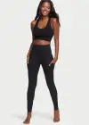 Rachel Shaping Legging w/ Pockets - 360Sculpt™ Cotton(Black,XS)