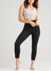 Gloria 7/8 Shaping Legging w/ Pockets - 360Sculpt™ Cotton(Black,XS)