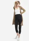 Gloria 7/8 Shaping Legging w/ Pockets - 360Sculpt™ Cotton(Black,XS)
