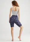 Mel Shaping Biker Short - 360Sculpt™ Cotton(Eclipse Blue Camo,XS)