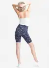 Mel Shaping Biker Short - 360Sculpt™ Cotton(Eclipse Blue Camo,XS)