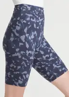 Mel Shaping Biker Short - 360Sculpt™ Cotton(Eclipse Blue Camo,XS)