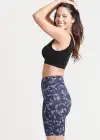 Mel Shaping Biker Short - 360Sculpt™ Cotton(Eclipse Blue Camo,XS)