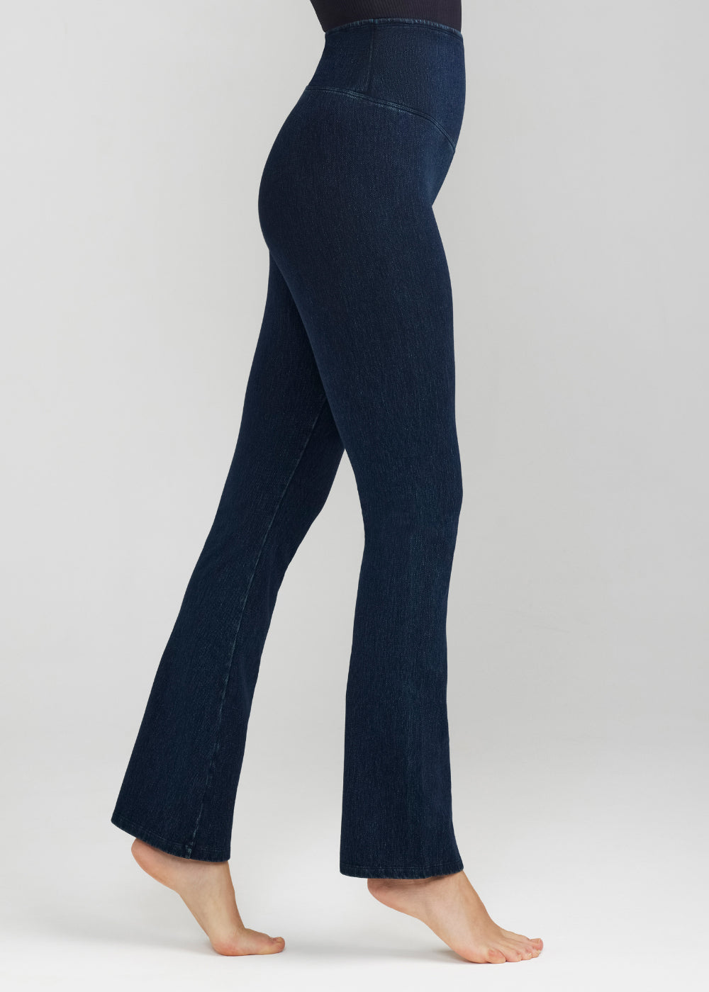Denim Bootcut Shaping Legging(True Indigo,XS)