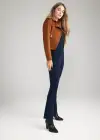 Denim Bootcut Shaping Legging(True Indigo,XS)