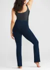 Denim Bootcut Shaping Legging(True Indigo,XS)