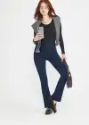 Denim Bootcut Shaping Legging(True Indigo,XS)