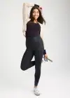 Elektra Coated Shaping Legging(Black,XS)