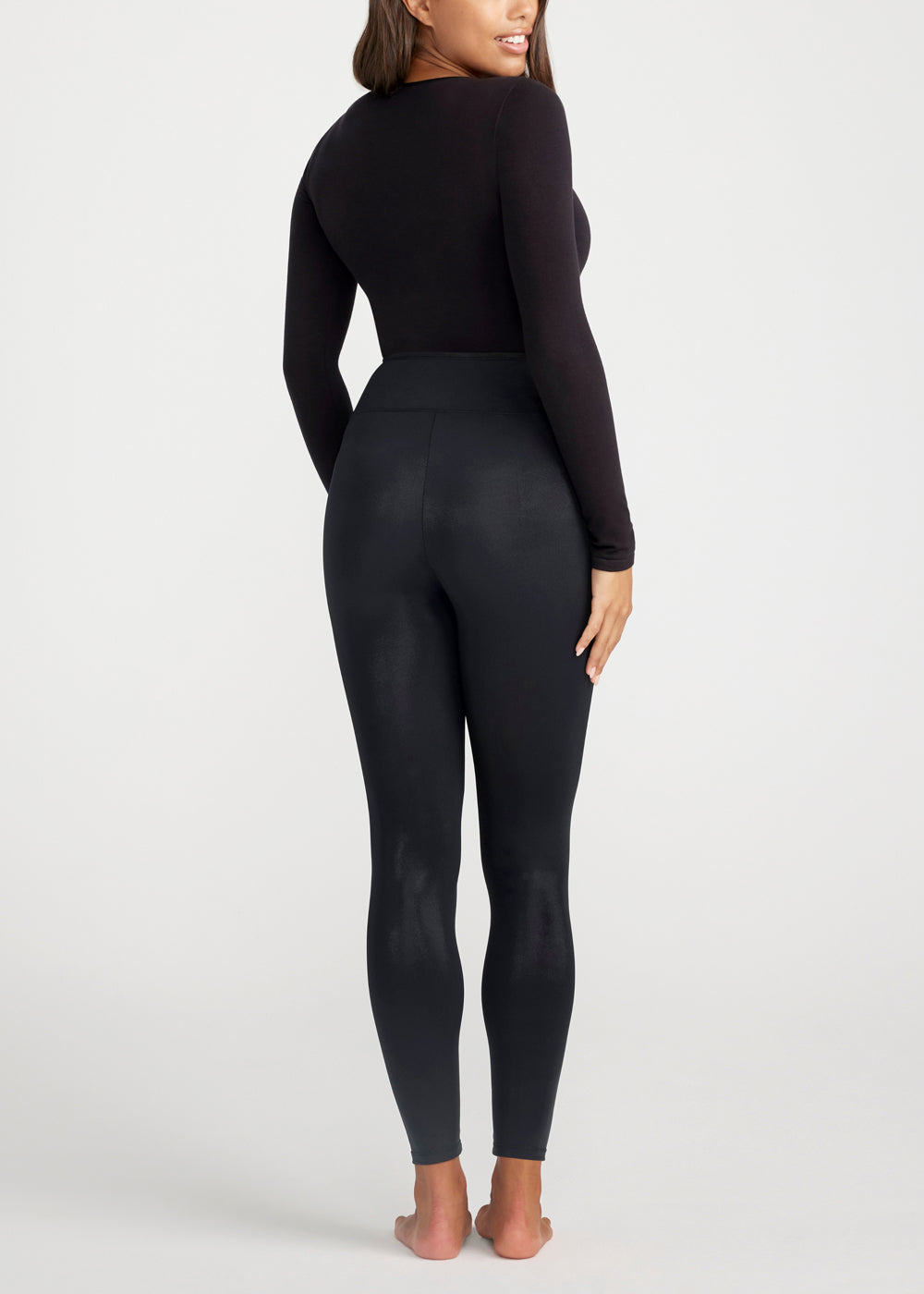 Elektra Coated Shaping Legging(Black,XS)