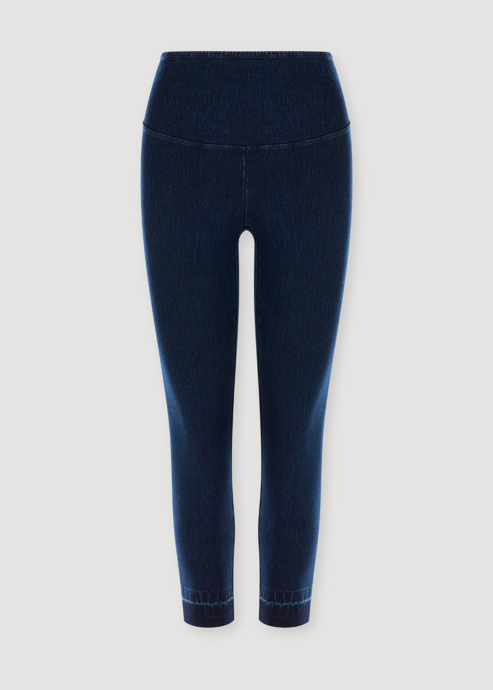 Remy Cropped Denim Shaping Legging w/ Released Hem(True Indigo,XS)