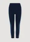 Remy Cropped Denim Shaping Legging w/ Released Hem(True Indigo,XS)