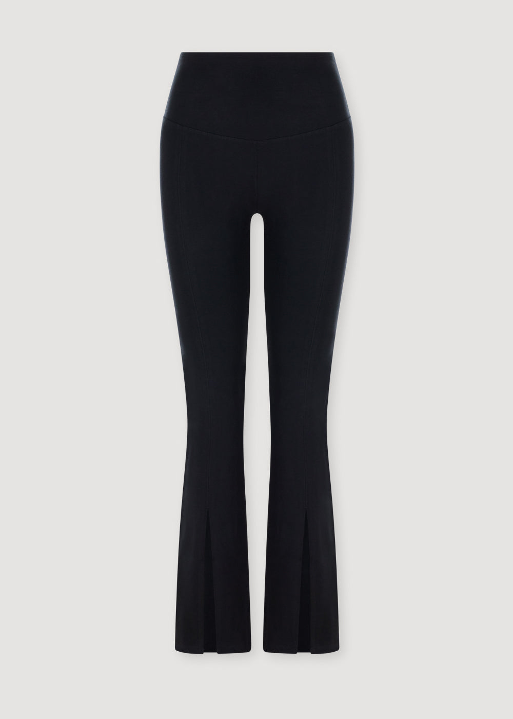 Chrissy Split Bootcut Shaping Legging - 360Sculpt™ Cotton(Black,XS)