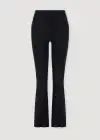 Chrissy Split Bootcut Shaping Legging - 360Sculpt™ Cotton(Black,XS)