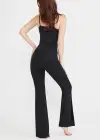 Chrissy Split Bootcut Shaping Legging - 360Sculpt™ Cotton(Black,XS)