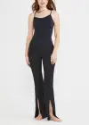 Chrissy Split Bootcut Shaping Legging - 360Sculpt™ Cotton(Black,XS)